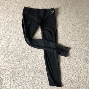 Victoria's Secret Pink black leggings size M